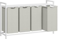 Cos de rufe Vasagle Alb 115.6x33x72.5 cm - 1