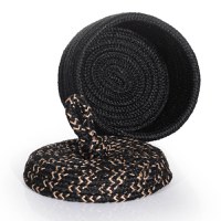 Cos decorativ (Bumbac 100%) 9002054 Negru 15x10 cm - 2