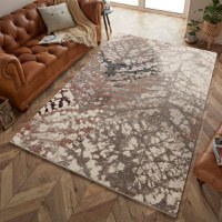 Covor Anny 33001, Model Frunze 78x150 cm, 1600 gr/mp - 1