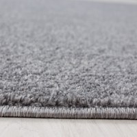 Covor Ata Gri Deschis Deschis 80x250 - 2