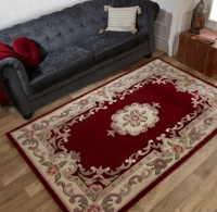Covor Aubusson Roșu 150X240 cm, Flair Rugs - 1