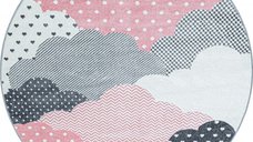 Covor Bambi Roz V2 160x160 cm