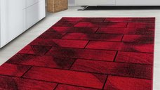 Covor Beta V1 200x290 cm - Rosu Elegant pentru Interior