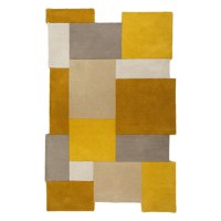 Covor Collage Galben Ochre/Natural 150X240 cm, Flair Rugs - 2