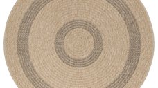 Covor Comilla Negru V1 160x160 cm