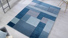 Covor Cosmos Albastru Denim 80X150 cm, Flair Rugs