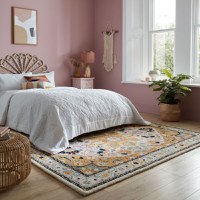 Covor Dahlia Galben/Multicolor 200X290 cm, Flair Rugs - 1