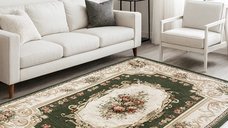 Covor Delta Lotos 535 310, Verde, 80x150 cm - Accente Moderne pentru Casa Ta