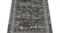 Covor Delta Mira 24001 190, Gri, 80x150 cm - Stil Modern si Confort