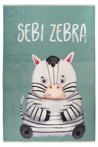 Covor eco copii My Greta Turcoaz 115x170 cm - 2