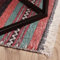Covor eco My Ethno Rosu 150x230 cm - 4