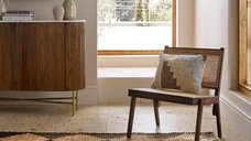 Covor Effie Diamond Jute Maro inchis 120x170 cm, Flair Rugs