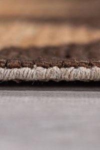 Covor Effie Diamond Jute Maro inchis 120x170 cm, Flair Rugs - 3