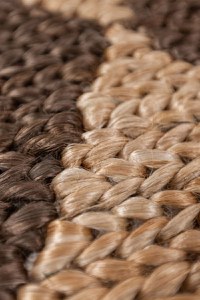 Covor Effie Diamond Jute Maro inchis 120x170 cm, Flair Rugs - 5