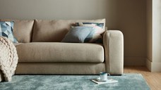 Covor Faroe Faux Wool Fur Albastru 200X290 cm, Flair Rugs