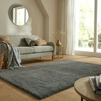 Covor Feather Soft CHARCOAL 160X230 cm, Flair Rugs - 1