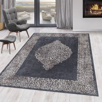 Covor Fiesta Negru V2 140x200 cm - 1