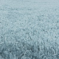 Covor Fluffy Albastru 160x160 cm - 4