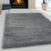 Covor Fluffy Gri Deschis 140x200 - 1