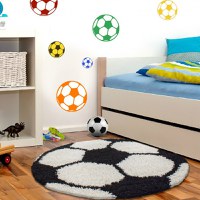 Covor Fun Negru 120x120 cm - 1