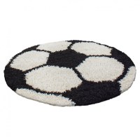 Covor Fun Negru 120x120 cm - 2