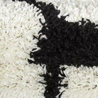 Covor Fun Negru 120x120 cm - 3
