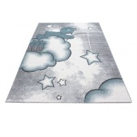 Covor Kids Albastru V5 80x150 cm - 2