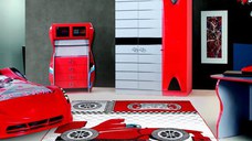 Covor Kids Rosu 80x150 cm