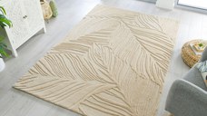 Covor Lino Leaf Natural 160X230 cm, Flair Rugs
