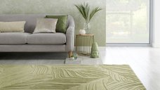 Covor Lino Leaf Verde Sage 200X290 cm, Flair Rugs