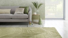 Covor Lino Leaf Verde Sage 200X290 cm, Flair Rugs