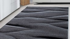 Covor Lucca Negru 200x290 cm