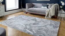 Covor Marbled Argintiu 120X170 cm, Flair Rugs