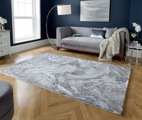 Covor Marbled Argintiu 120X170 cm, Flair Rugs - 1