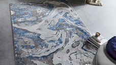Covor Marbled Bleumarin 200X290 cm, Flair Rugs