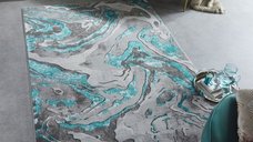 Covor Marbled VERDE SMARALD 80X150 cm, Flair Rugs