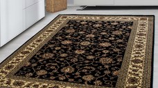 Covor Marrakesh Negru 160x230 cm