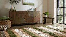 Covor Medina Blocks Verde 160x230 cm, Flair Rugs