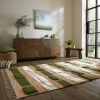 Covor Medina Blocks Verde 160x230 cm, Flair Rugs - 1