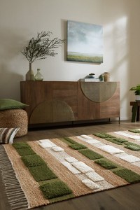 Covor Medina Blocks Verde 160x230 cm, Flair Rugs - 5