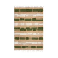 Covor Medina Blocks Verde 160x230 cm, Flair Rugs - 6