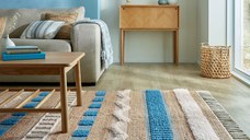 Covor Medina Jute Albastru 120x170 cm, Flair Rugs