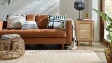 Covor Minerals Border Negru 120X170 cm, Flair Rugs