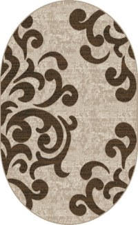 Covor Modern, Cappuccino Oval, 200x300 cm - 1