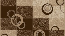 Covor Modern Daffi, Bej / Maro, 200x300 cm