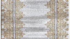 Covor Modern, Iris Oriental, Auriu/Gri, 160x230 cm, 1800 gr/mp