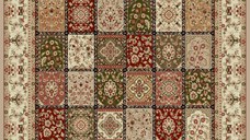 Covor Modern Lotos Bej, 60x110 cm