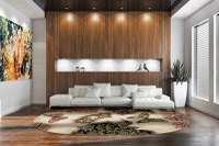 Covor Modern, Lotos Fluturi Multicolor 200x300 cm - 2