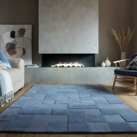 Covor Moderno Caro Albastru 120X170 cm, Flair Rugs - 1