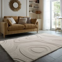 Covor Novie Faux Fur Ivoar 120x170 cm, Flair Rugs - 1